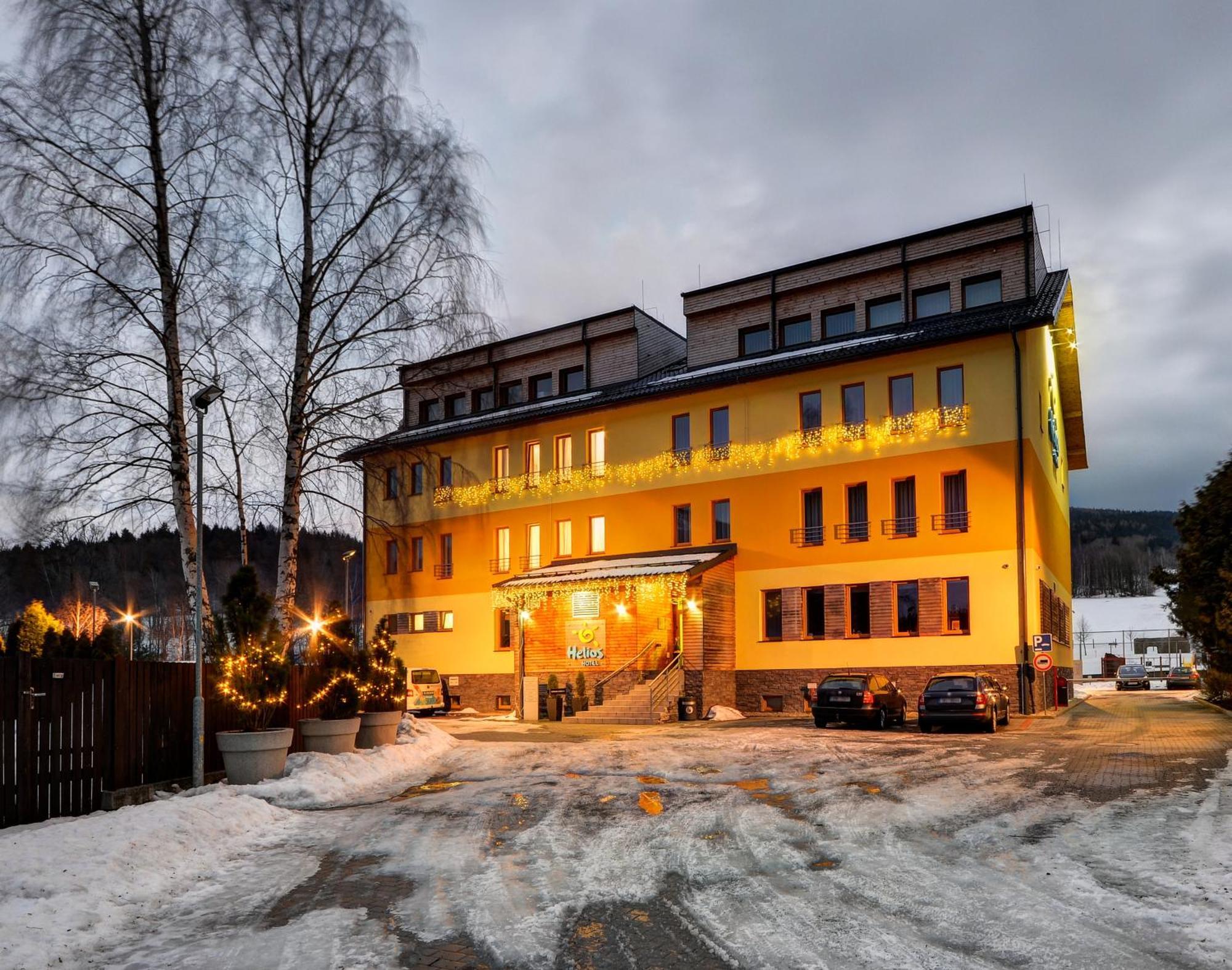 Hotel Helios Lipová-lázně Dış mekan fotoğraf